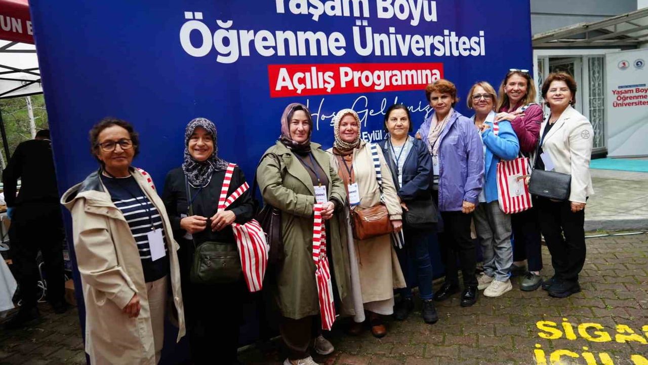 Samsun'da kampüste ikinci bahar: yaşam boyu öğrenme üniversitesi açıldı