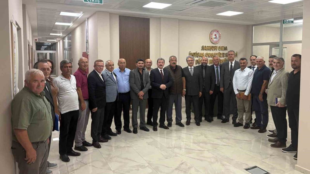 Samsun’da üreticiyi güçlendirmeye yönelik tarımsal koordinasyon seferberliği