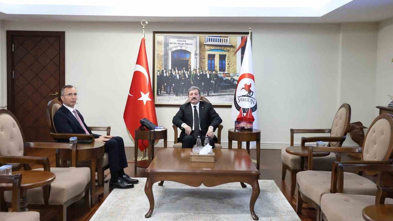 Samsun'da yeni il emniyet müdürü göreve başladı