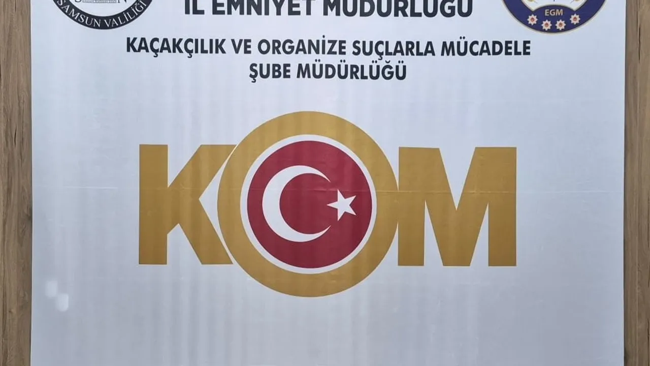 Samsun İlkadım'da yürütülen operasyon 51 litre etil alkolle sonuçlandı
