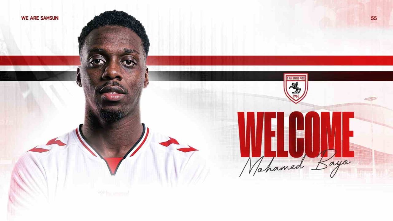 Samsunspor’a güç katan santrfor: Mohamed Bayo ile 4+1 yıllık imza