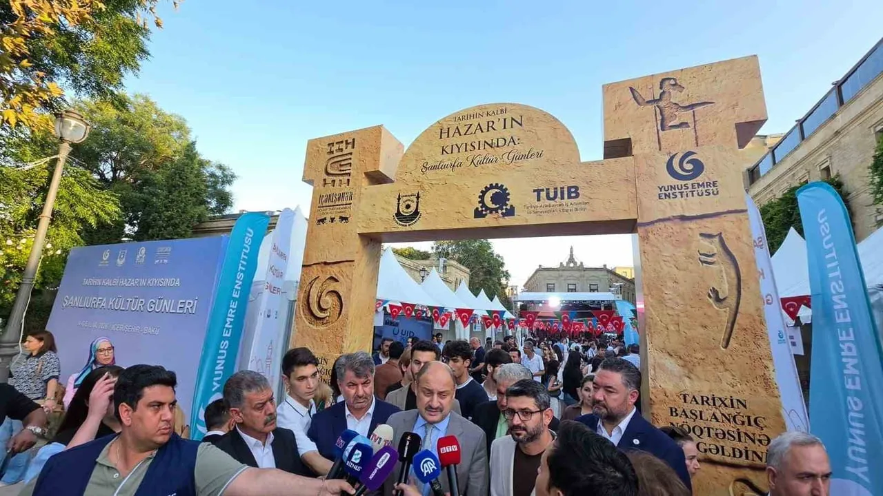Şanlıurfa ile Bakü arasında kültür köprüsü kuruldu
