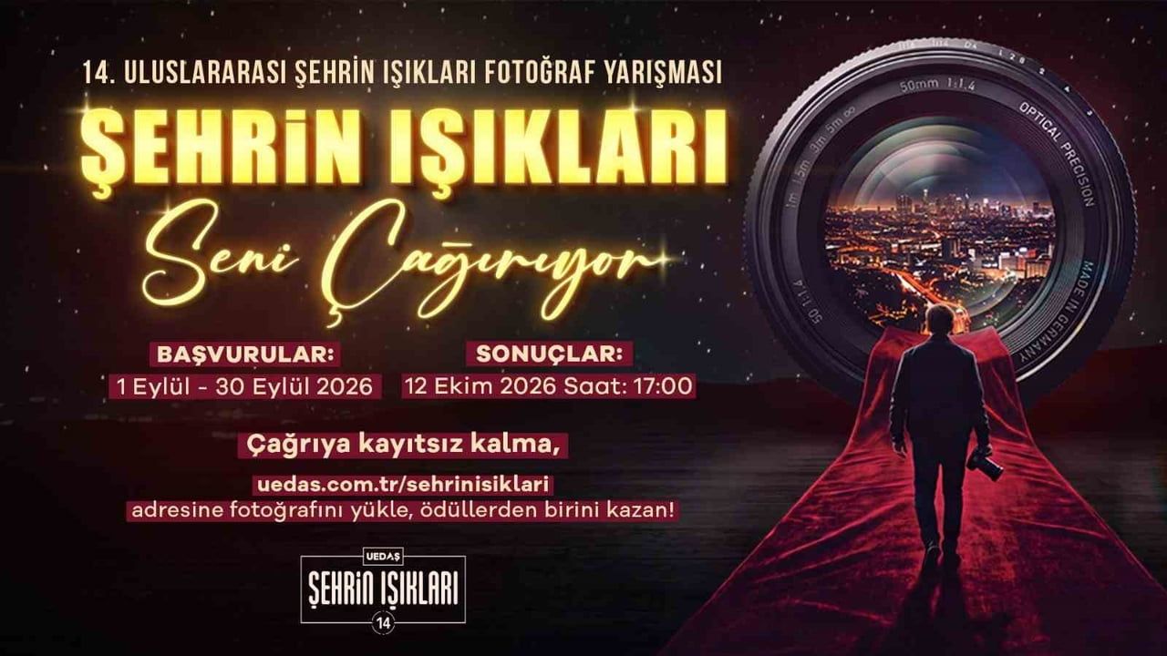 Şehirlerin gece ritmini yakalayın: UEDAŞ'ın 14. Şehrin Işıkları yarışması başvuruları başlıyor