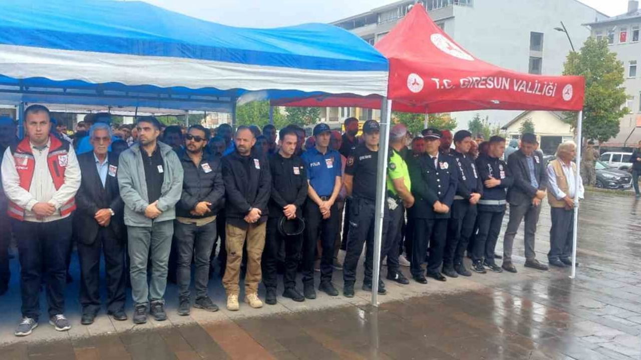 Şehit polis memuru giresun’da son yolculuğuna uğurlandı