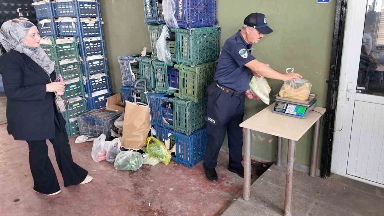 Şehitkamil'de pazarlar sıkı denetimle güvence altında