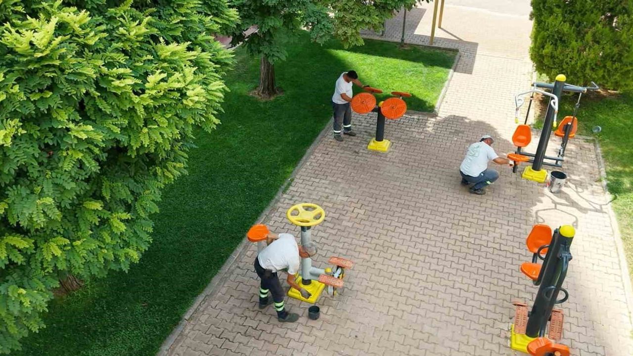 Şehitkamil parklarında yenileme atağı