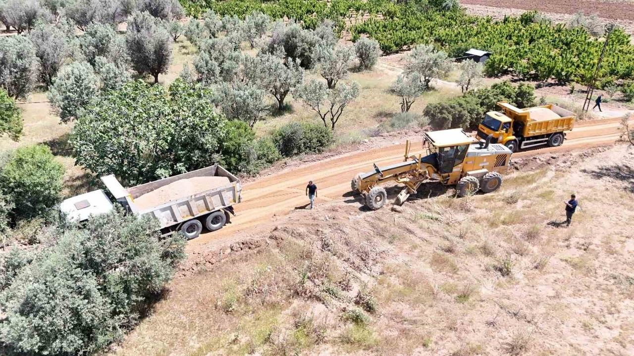 Şehzadeler ayağını üreticinin yanında hissettirdi: ova yollarının yüzde 72'si tamamlandı