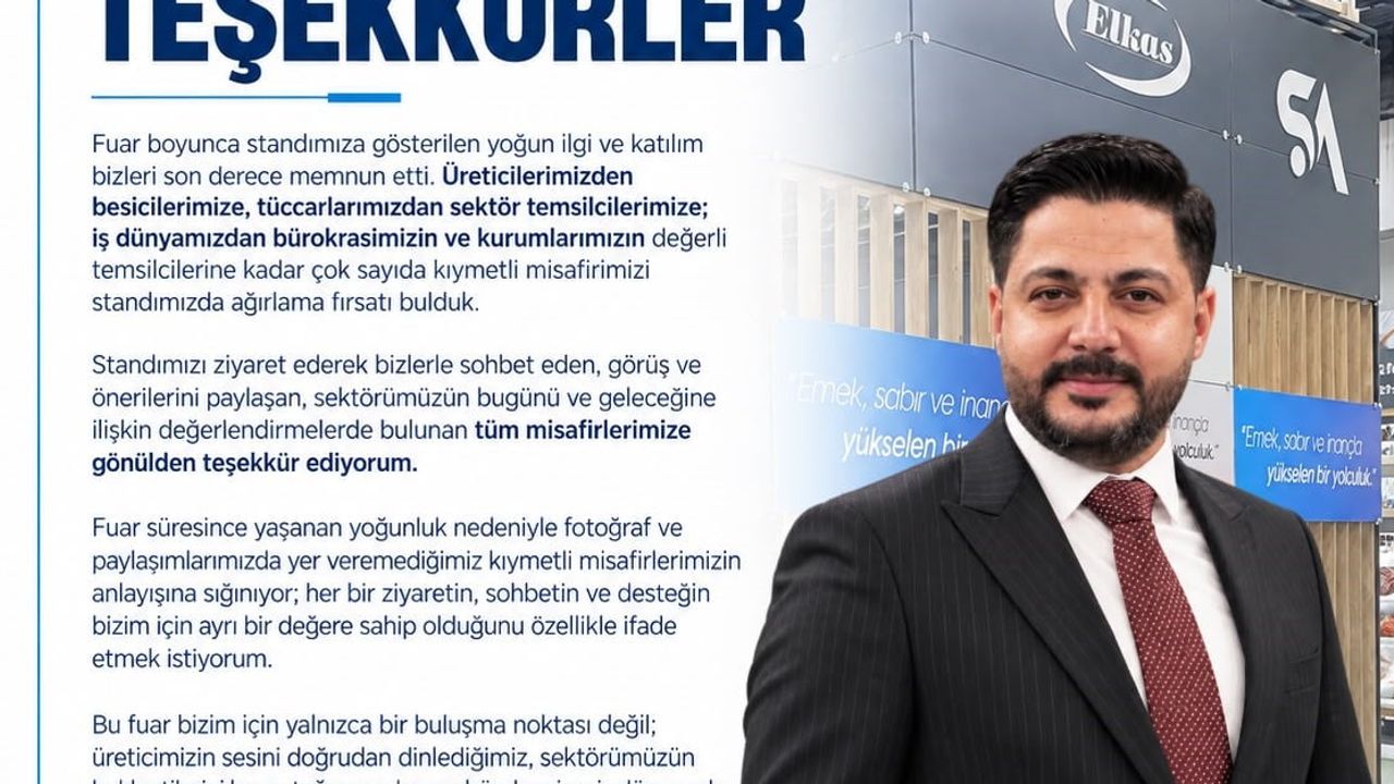 Sektörle yüz yüze: Şenol Arslan fuarı yoğun ziyaretlerle tamamladı