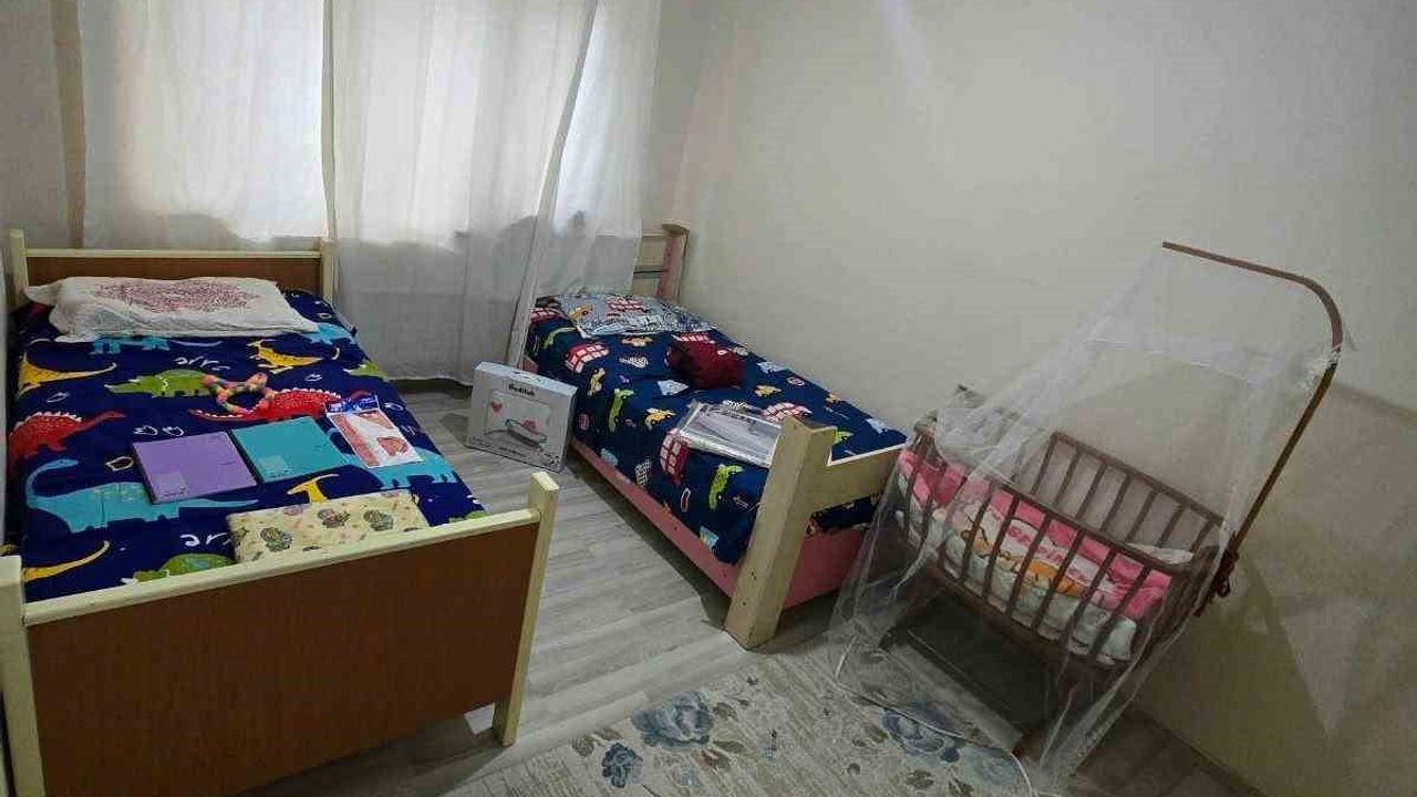 Sevgi Eli ile yeni başlangıç: yangında eşyalarını kaybeden anne ve 5 çocuğuna destek