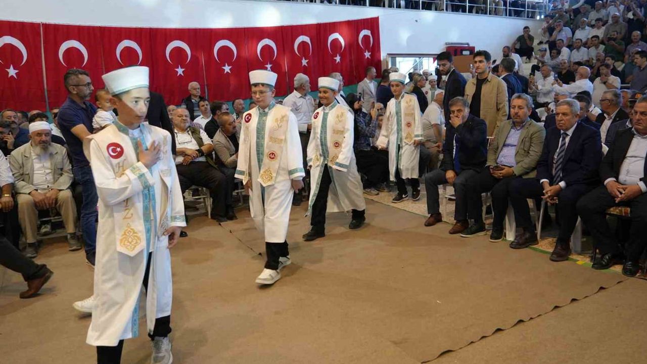 Seydiler'de 51 yeni hafız için icazet merasimi