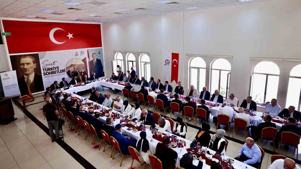 Siirt'te toplumsal uzlaşı ve terörsüz gelecek için stratejiler masaya yatırıldı