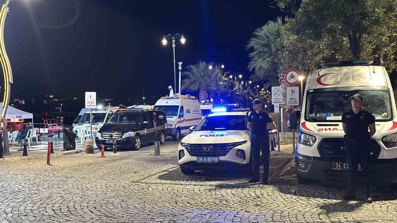 Silivri açıklarında gece boyu süren arama kurtarma çalışmaları