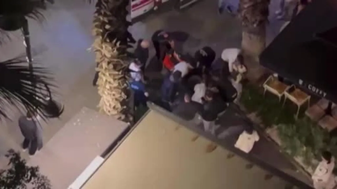 Silivri sahilinde arbede: yaralı hastaneye sevk edildi