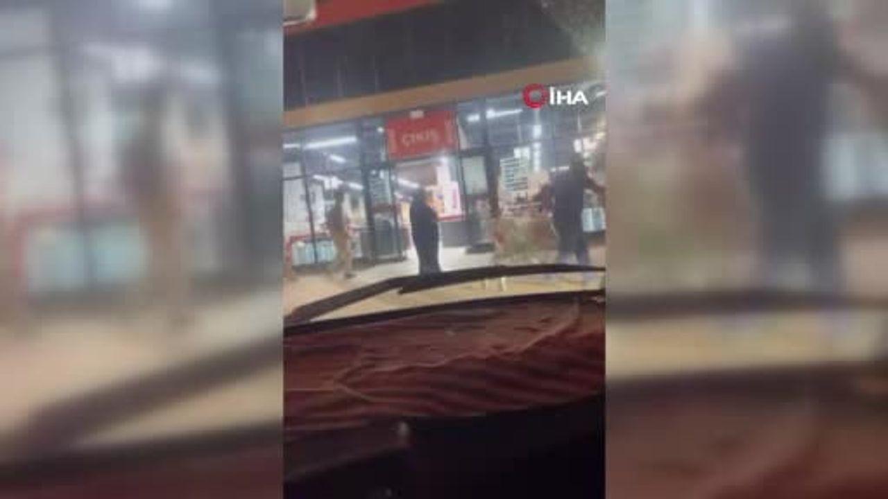 Sincan'da market tartışması silahlı kavgaya döndü