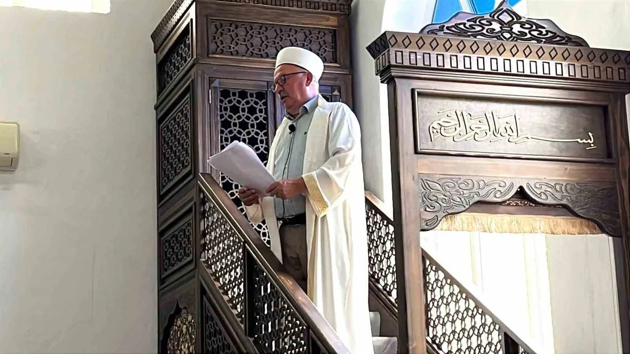 Sinop'ta 44 yıllık imam hutbeyle veda edip camiye sahip çıkma çağrısı yaptı