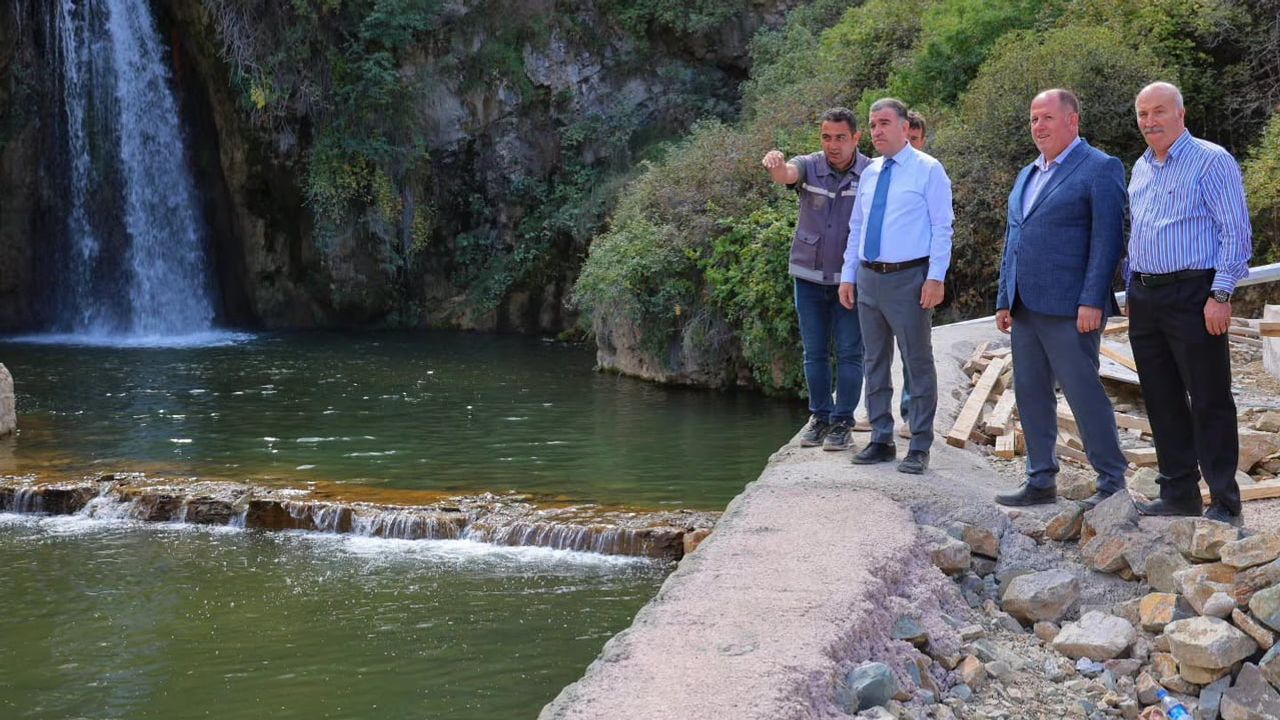 Sırakayalar şelalesi turizme hazırlanıyor