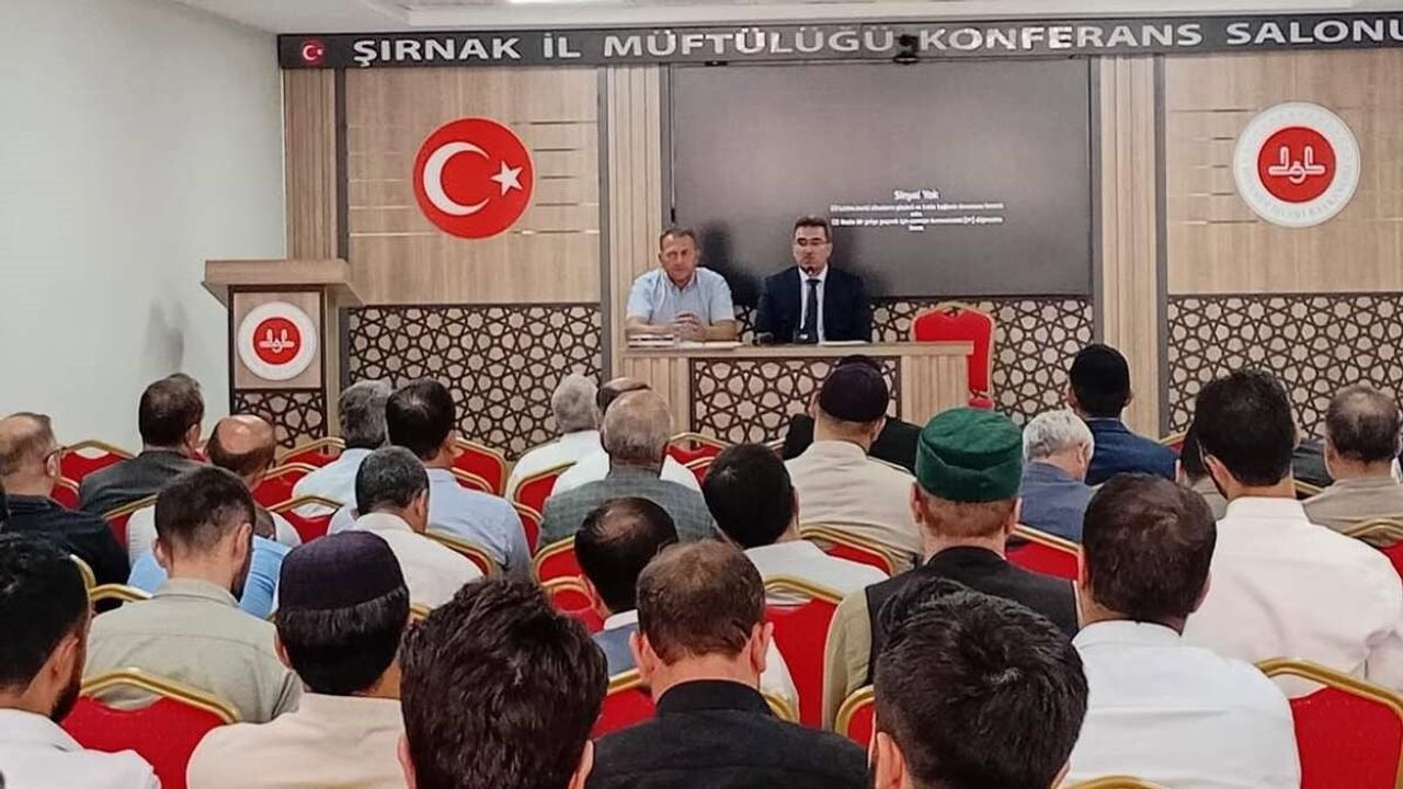 Şırnak'ta din hizmetlerinin etkinliği masaya yatırıldı