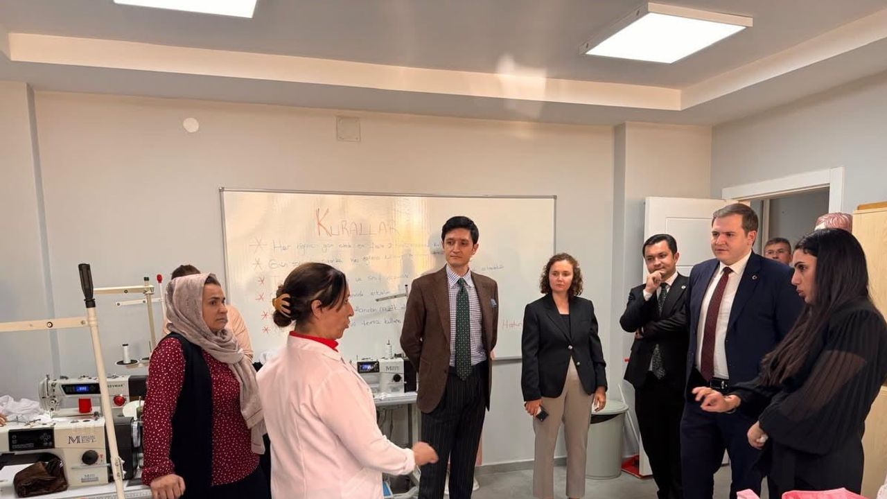 Şırnak'ta kadın üretim merkezine protokolden tam destek