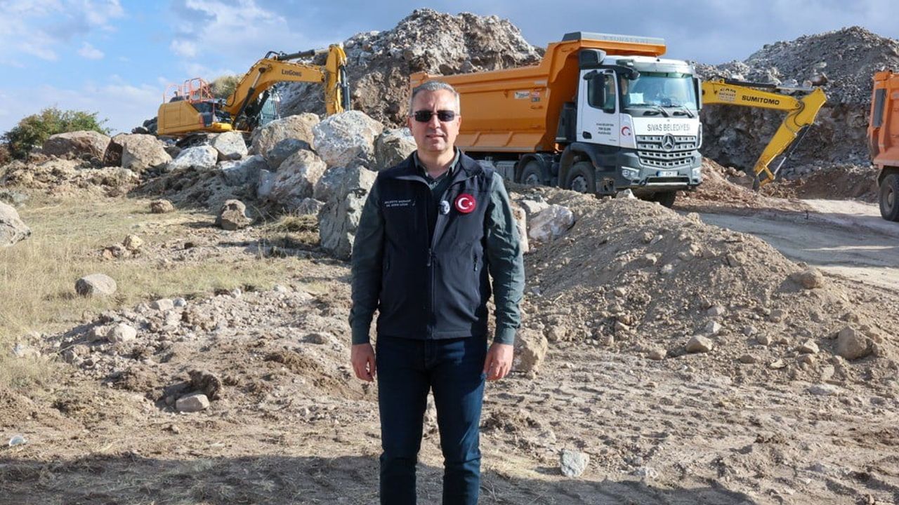 Sivas'ın üretim hamlesi: Çerçideresi bazalt ocağı faaliyete geçti
