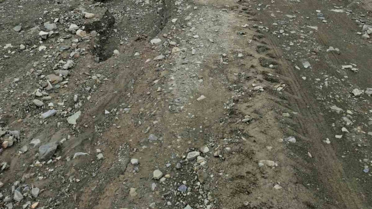 Sivas'ta Güney köyünde sel tarım alanlarını vurdu