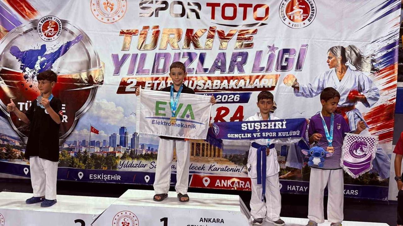 Sivaslı gençlerden ligde büyük atak: Ankara'dan 6 madalya