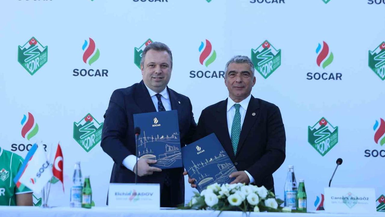 Socar Türkiye ile Iğdır FK sponsorluk ortaklığını 2026-2027 sezonuna taşıdı