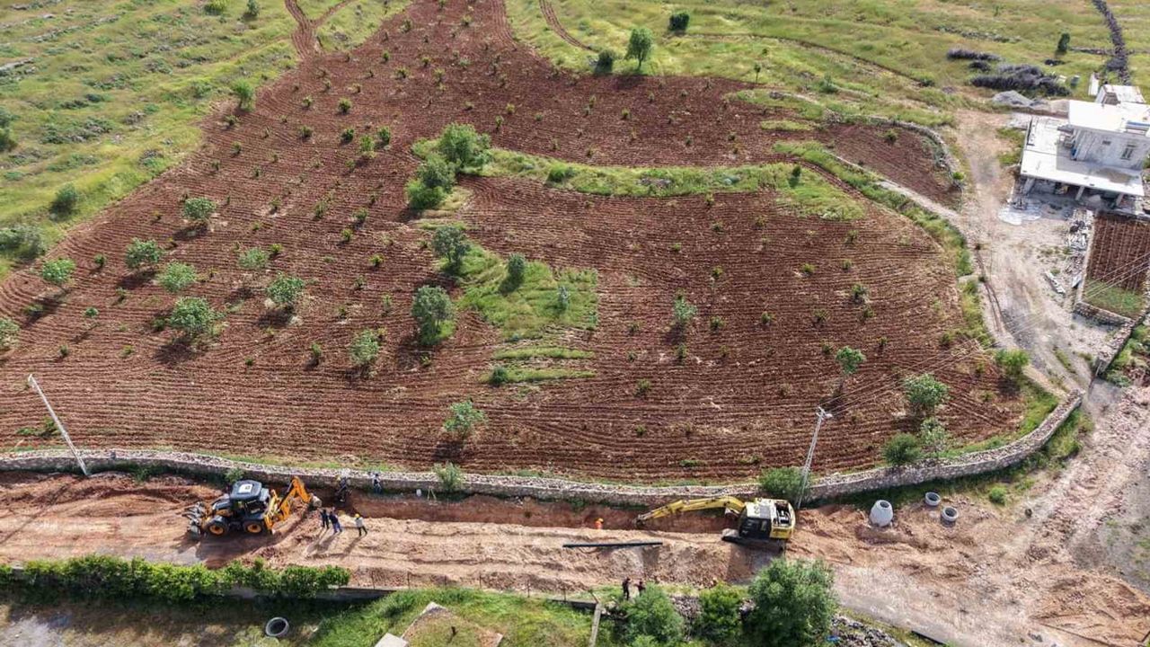 Söğütlü'nün altyapı eksiği 5,1 kilometrelik atık su hattı ile giderildi