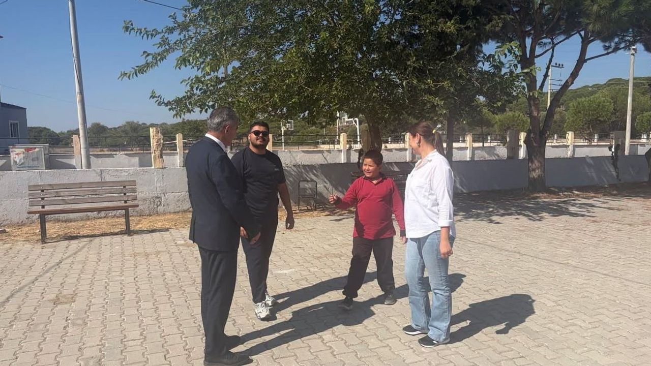 Söke’de yeni eğitim yılı coşkusu Çavdar İlk ve Ortaokulu’nda paylaşıldı