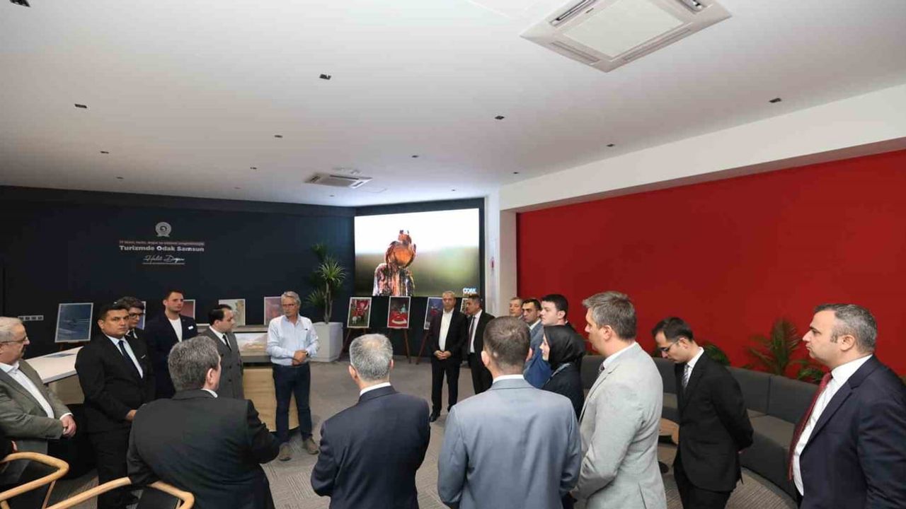 Son hazırlıklar Samsun ziyareti öncesinde valilikte ele alındı