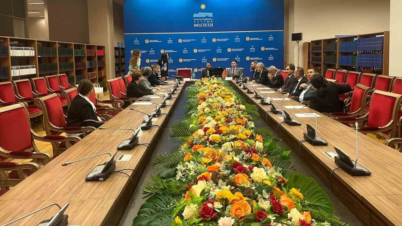 sorgun heyeti kazakistan'da bozok ören yerini inceledi