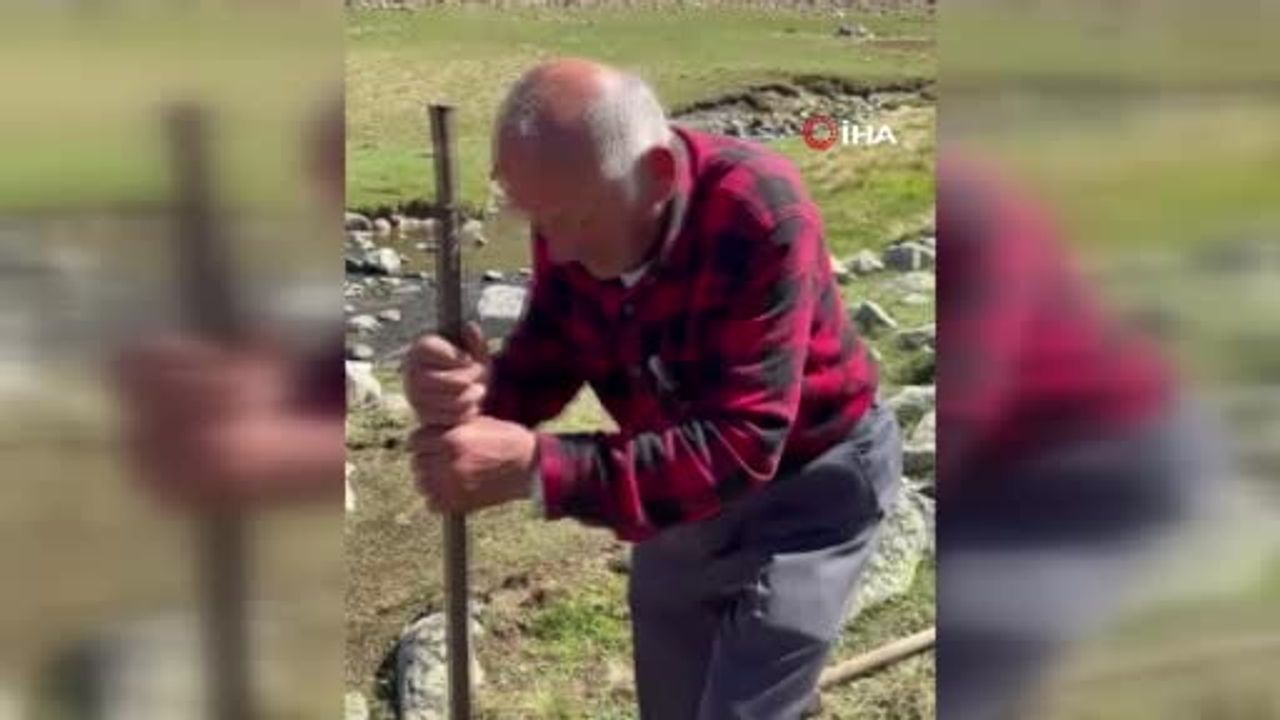 Sosyal medyanın ilgisini çeken 'Salah taşı'ndaki tabela ve bank bir gecede yok oldu
