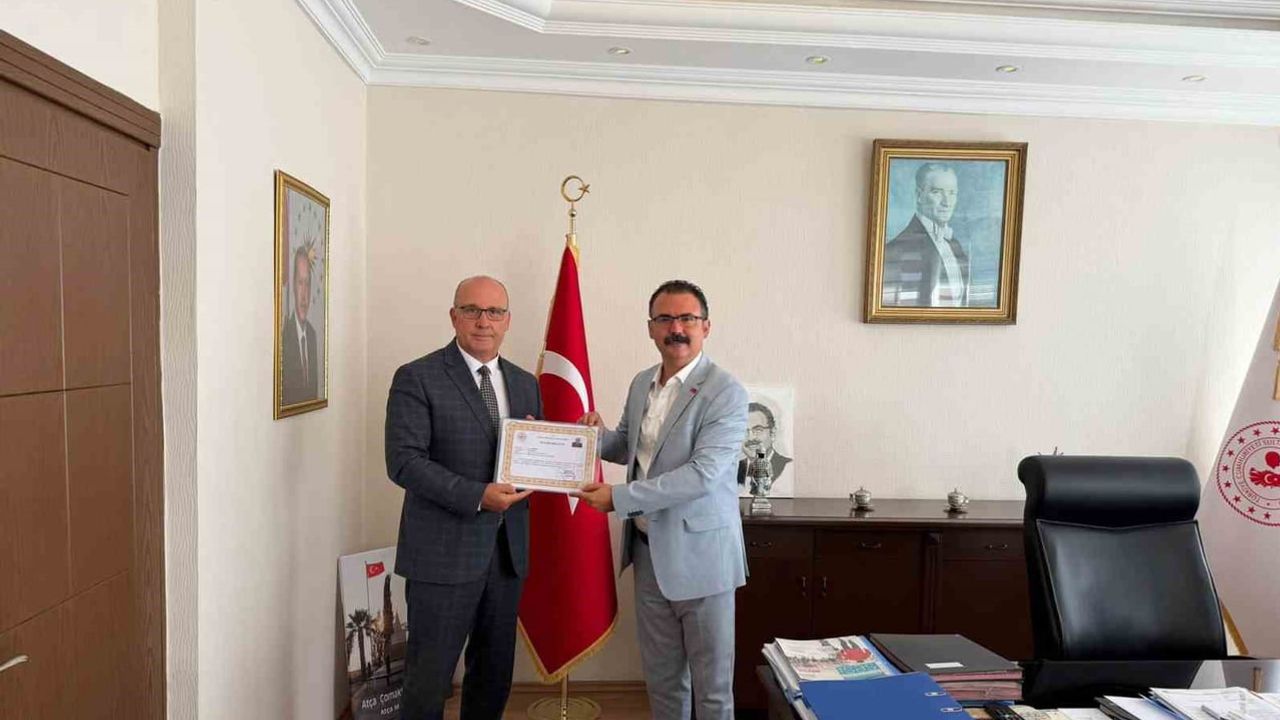 Sultanhisar'da tarım müdürlüğünde görev değişimi tamamlandı