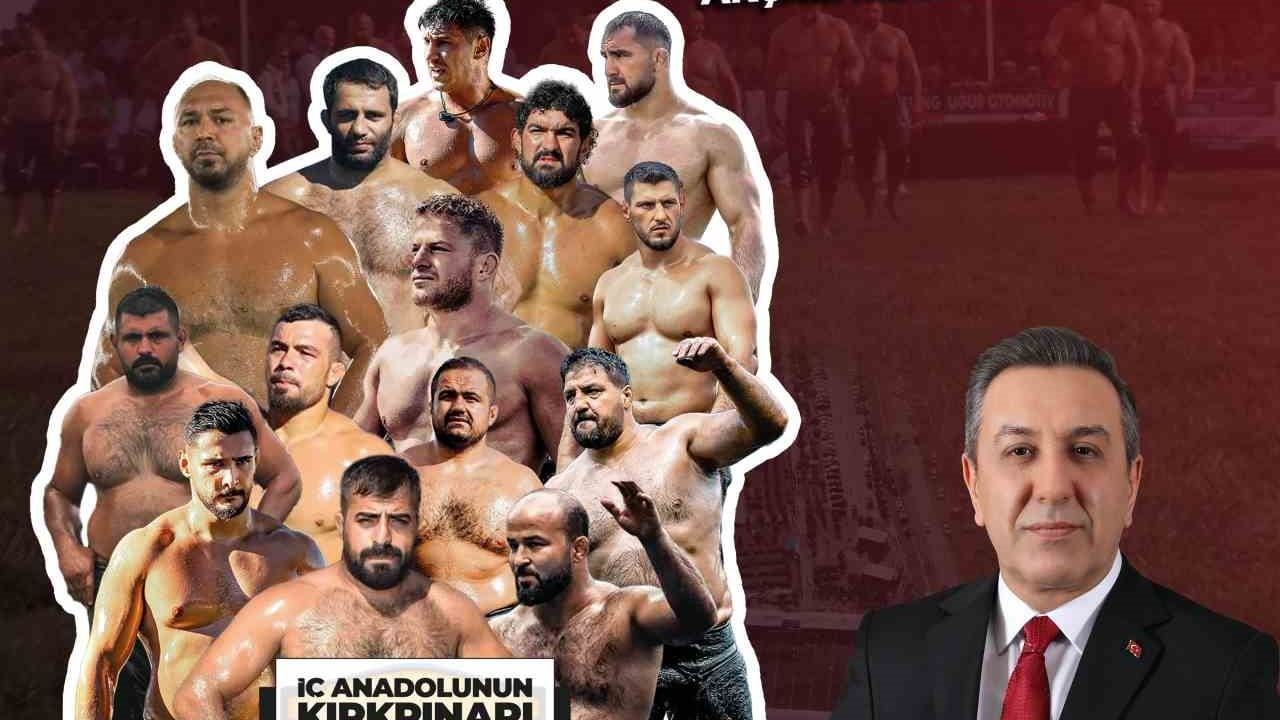 Sungurlu'da 36 başpehlivan ve yaklaşık 750 pehlivan er meydanına çıkacak