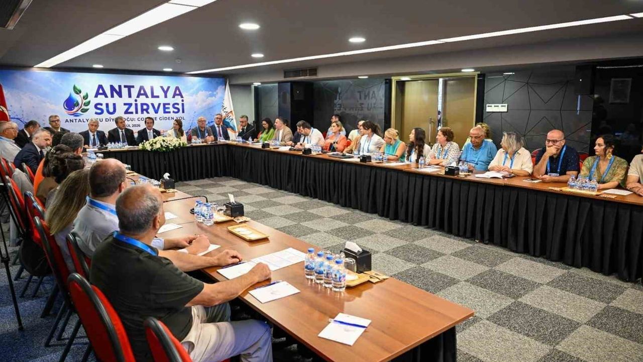 Suyun Antalya geleceğini güvence altına alma zamanı