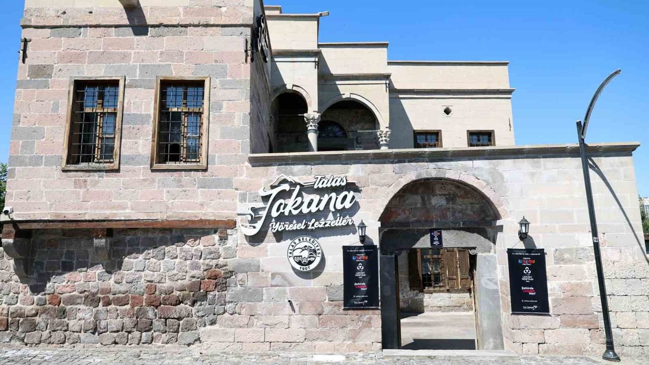 Talas'ın tarihi konağında Kayseri mutfağı ülke çapında ses getirdi