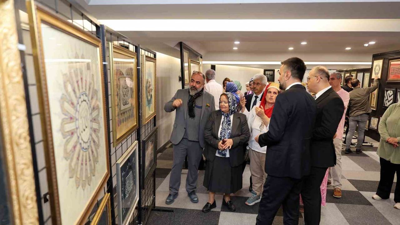 Talas'ta geleneksel el sanatları sergisi ziyaretçilerini bekliyor