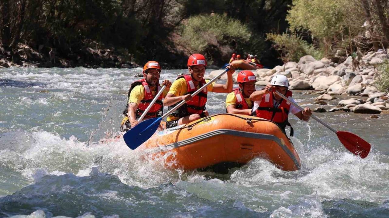 Tarihi İspir panayırı'nda Palanextreme rüzgârı