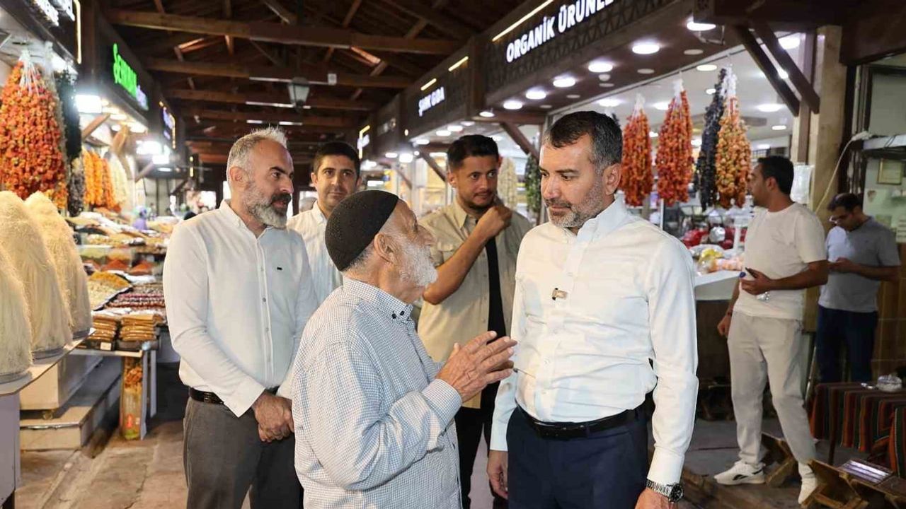 Tarihi kapalı çarşıda ahiliğin izleri: Şerifoğulları esnafla buluştu