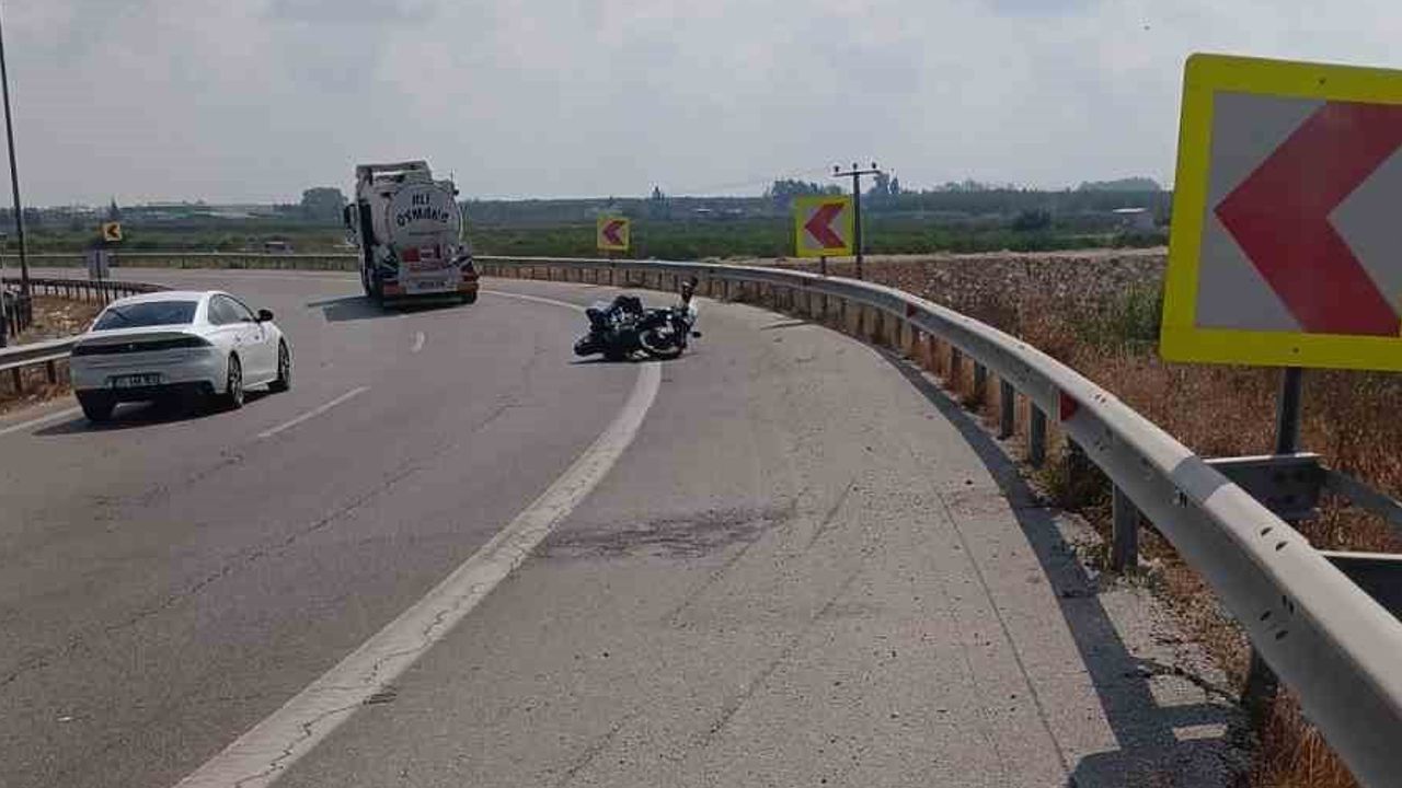 Tarsus'ta motosiklet kazasında 26 yaşındaki sürücü hayatını kaybetti