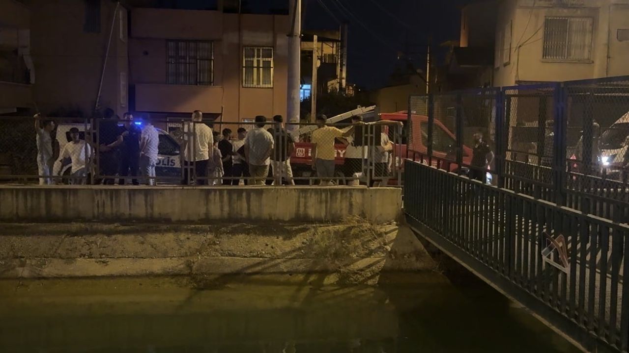 Tarsus'ta sulama kanalında tehlikeli düşüş: 6 yaşındaki çocuk yoğun bakımda, kardeşi aranıyor