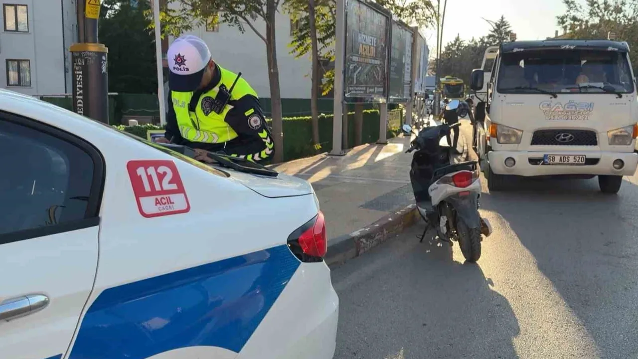 Taşpazar'da plakasız motosiklete ağır idari işlem: 46 bin lira ceza ve bir ay el koyma
