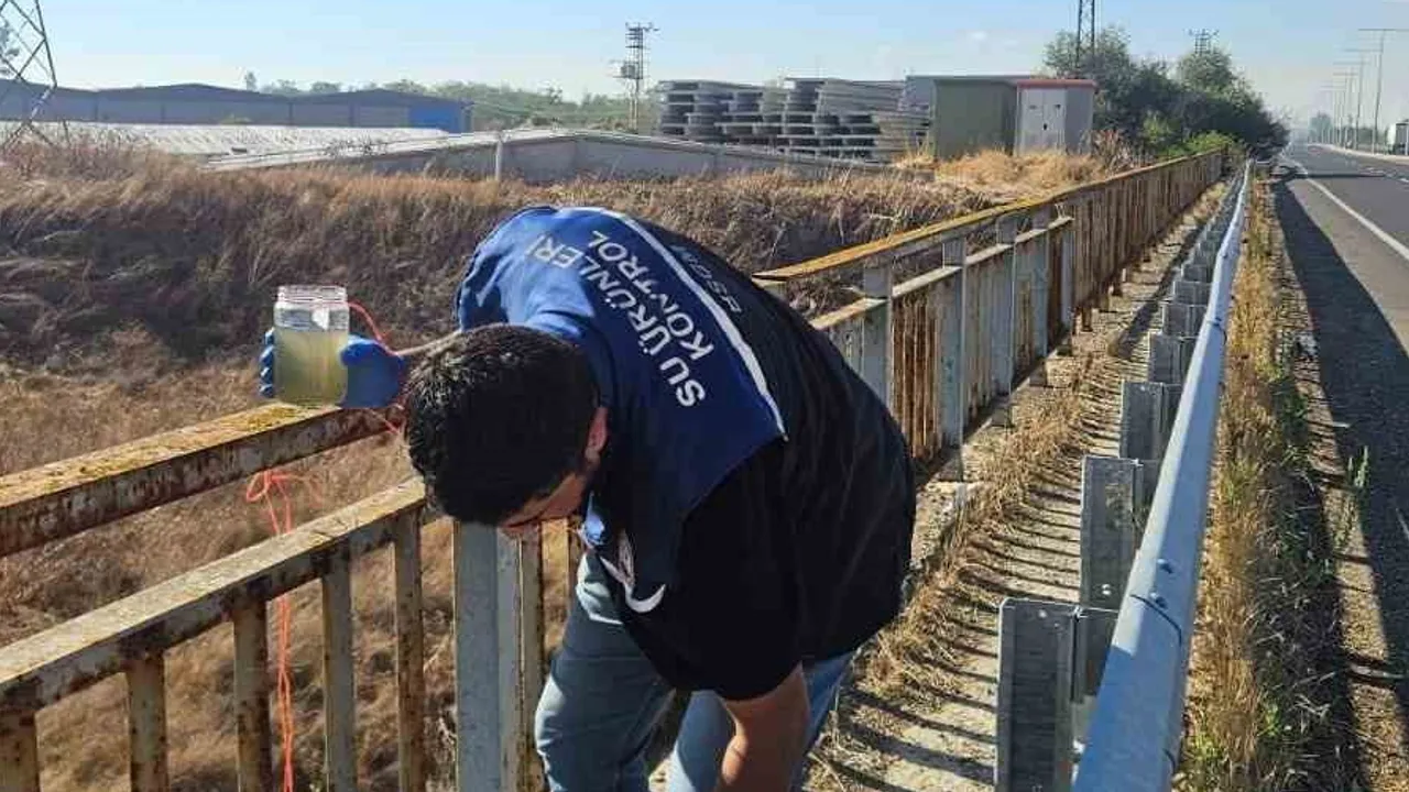 Tekirdağ'da su kaynaklarının korunması için düzenli numune çalışmaları
