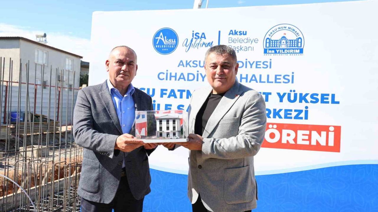 Temeli atıldı: Cihadiye'ye dokuz hekim kapasiteli aile sağlığı merkezi kazandırılıyor
