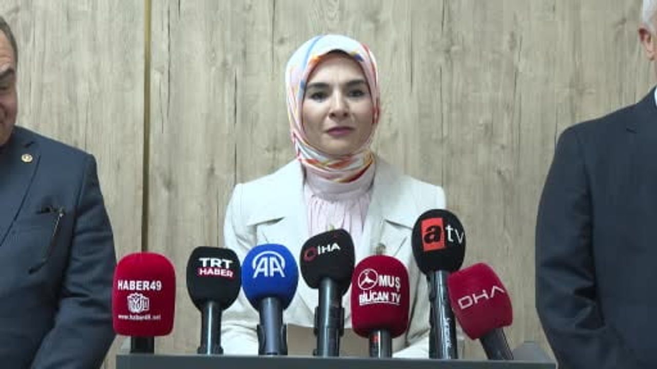 Terörsüz Türkiye vurgusuyla Muş'ta sosyal hizmet ve yatırım taahhüdü