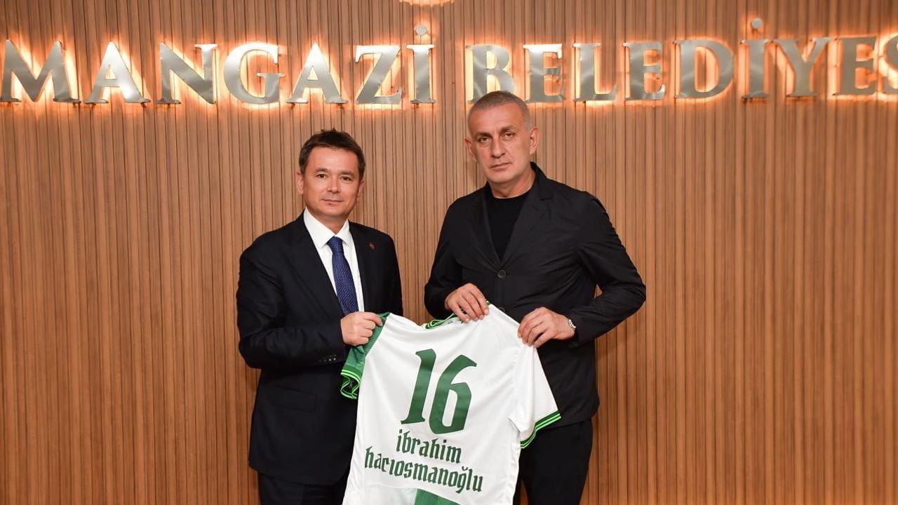 TFF başkanı Hacıosmanoğlu'ndan Osmangazi'ye futbol dostluğu ziyareti