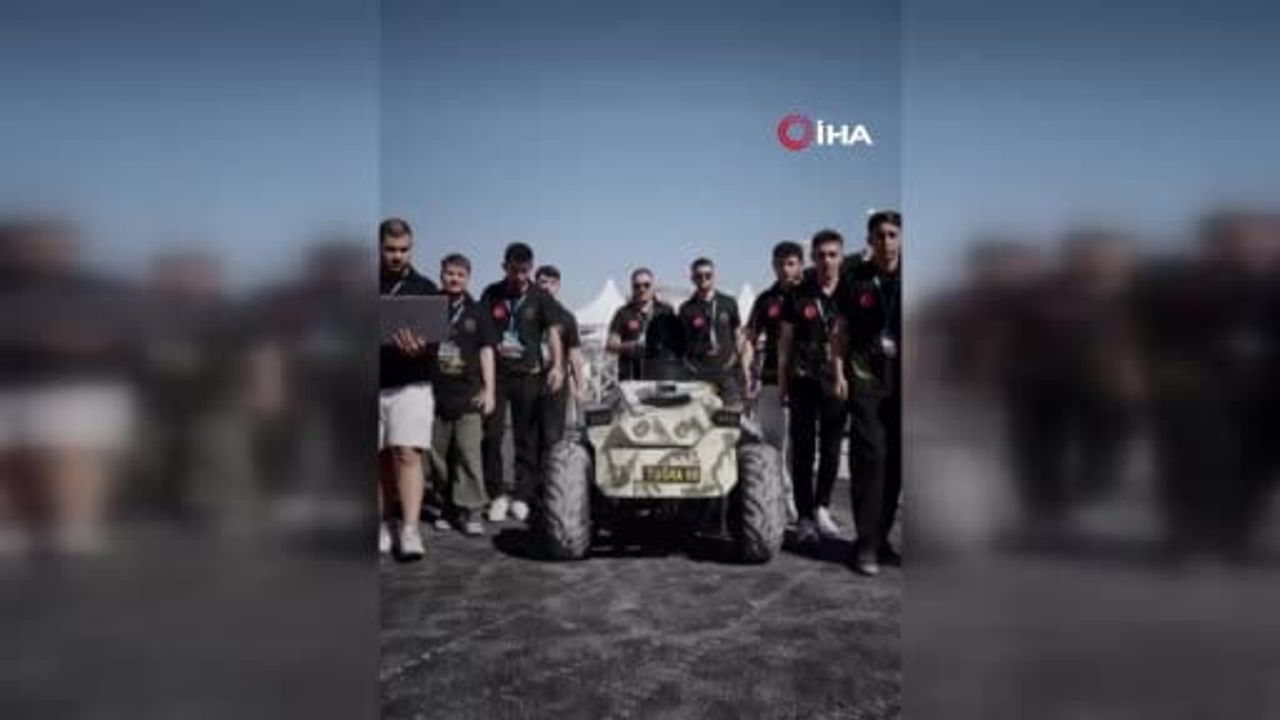 Tokat Gaziosmanpaşa'nın Tuğra'sı TEKNOFEST finalinde
