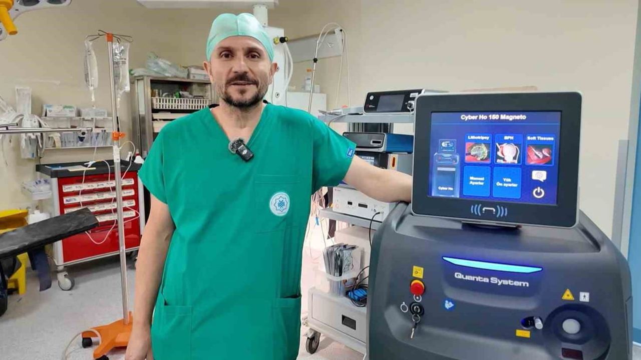 Tokat Gaziosmanpaşa Üniversitesi'nde HoLEP ile kapalı prostat cerrahisi dönemi