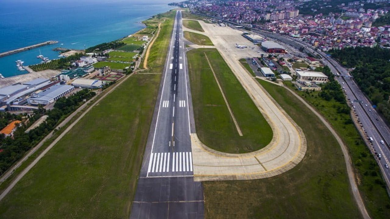 Trabzon havalimanında uçuş hareketliliği artarken yolcu sayısı durağan kaldı