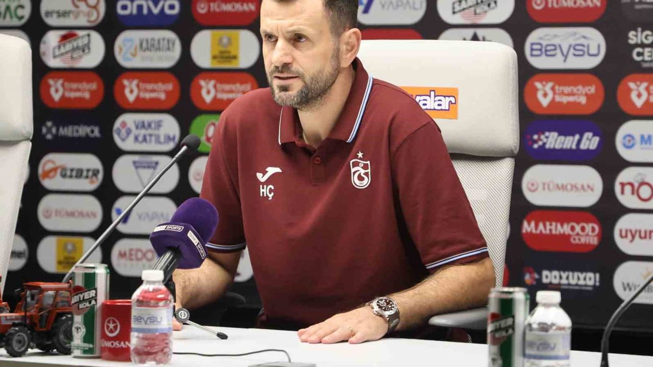 Trabzonspor'da Çimşir: mağlubiyetten ders alıp Galatasaray maçına hazırlanacağız