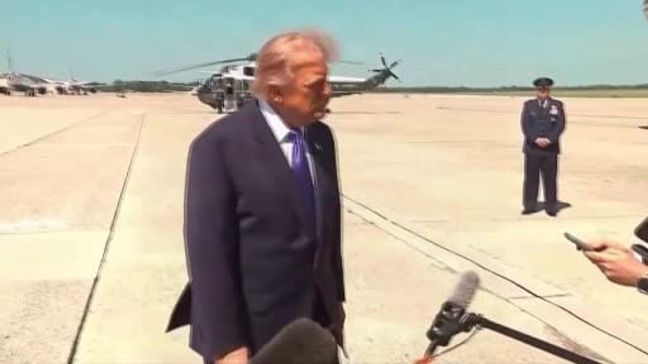 Trump: İran ile müzakere gündemimizde değil, savaş seçimden sonra sona erecek